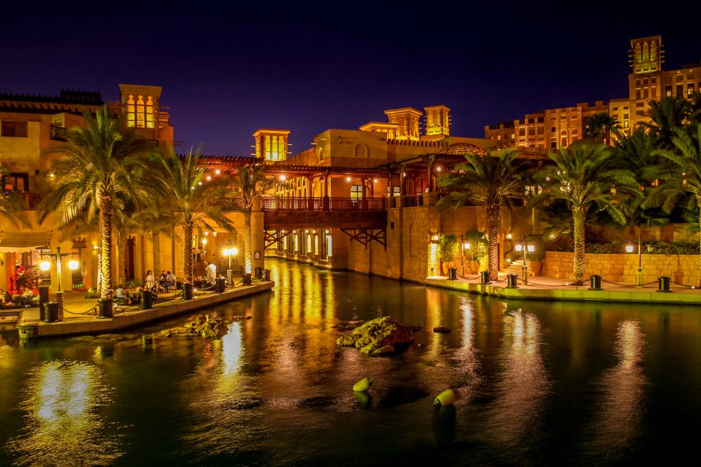 Dubai city skyline